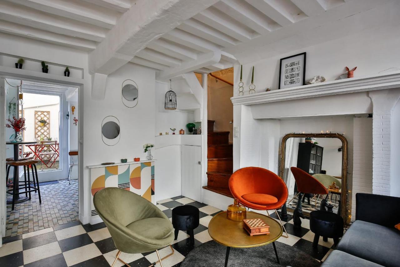 Вилла Les Oiseaux Du Corsaire 3 House & Terrace 6 P - Center Онфлёр Экстерьер фото