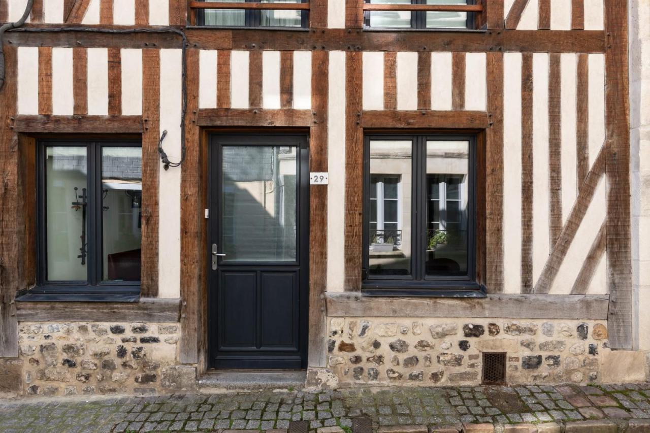 Вилла Les Oiseaux Du Corsaire 3 House & Terrace 6 P - Center Онфлёр Экстерьер фото