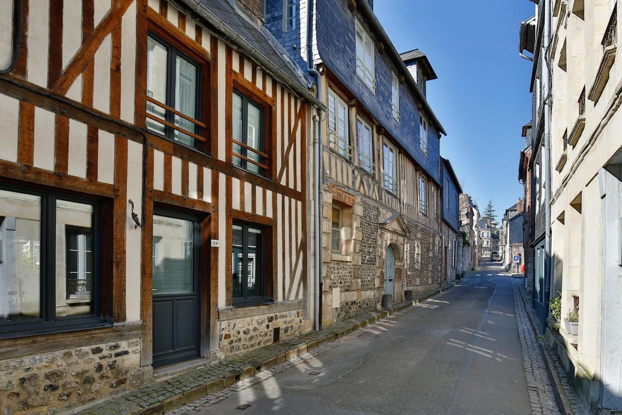 Вилла Les Oiseaux Du Corsaire 3 House & Terrace 6 P - Center Онфлёр Экстерьер фото