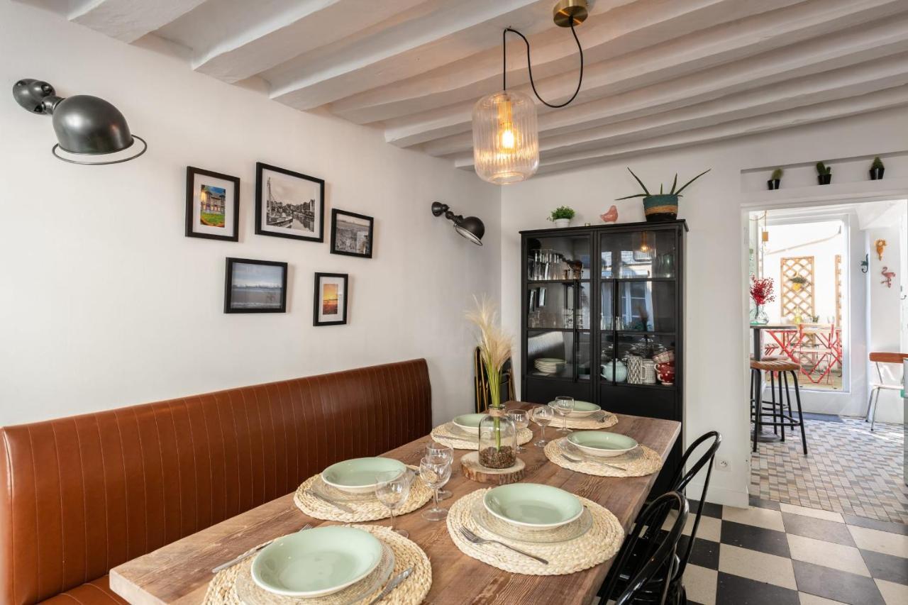 Вилла Les Oiseaux Du Corsaire 3 House & Terrace 6 P - Center Онфлёр Экстерьер фото