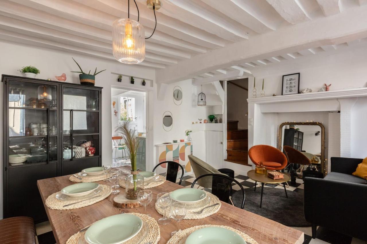 Вилла Les Oiseaux Du Corsaire 3 House & Terrace 6 P - Center Онфлёр Экстерьер фото